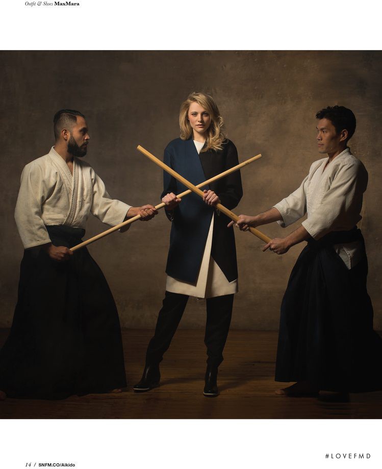 Erika Pattison featured in Aikido, January 2015