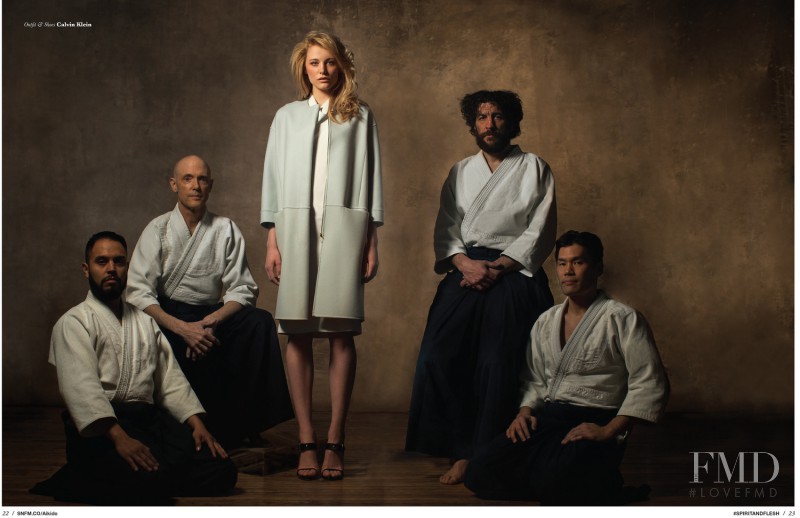 Erika Pattison featured in Aikido, January 2015