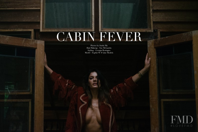 Sophie Willing featured in Cabin Fever, July 2015