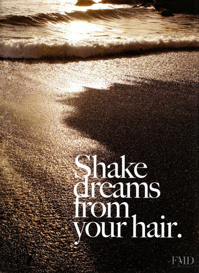 Shake dreams from your hair., September 2010