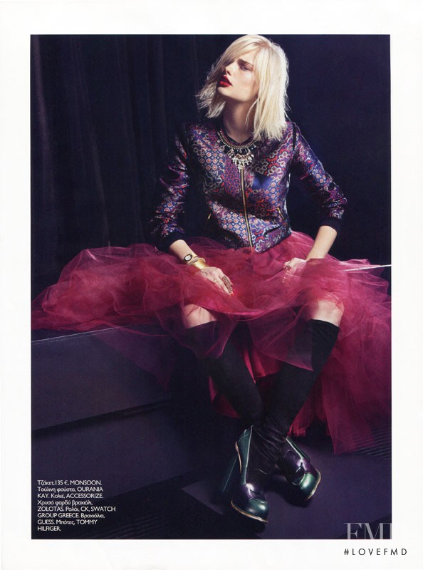 Anna Emilia Saari featured in Moda, December 2013