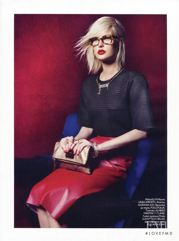 Anna Emilia Saari featured in Moda, December 2013