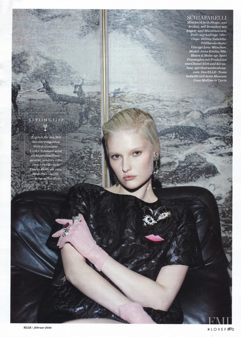 Anna Emilia Saari featured in Pret a couture, February 2016