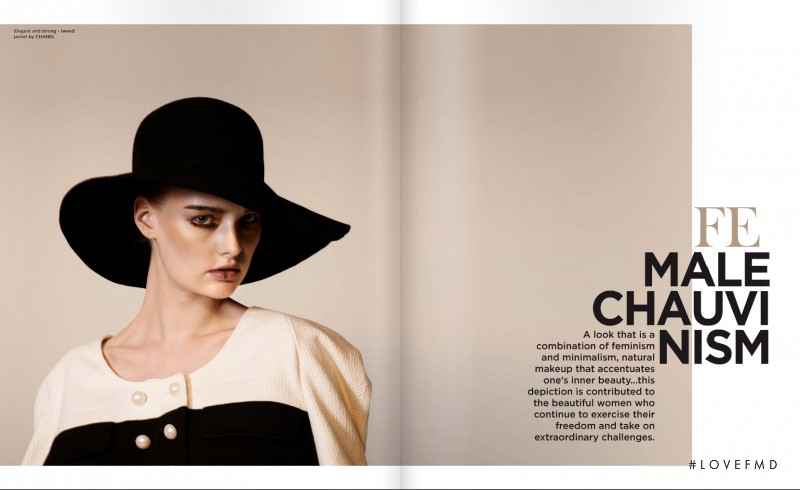 Anna Emilia Saari featured in Female Chauvinism, May 2013