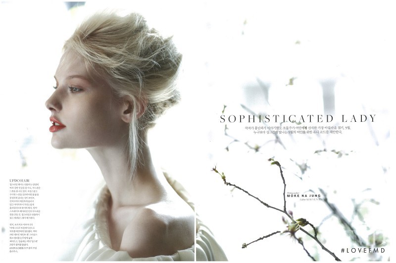 Anna Emilia Saari featured in Sophisticated Lady, May 2013