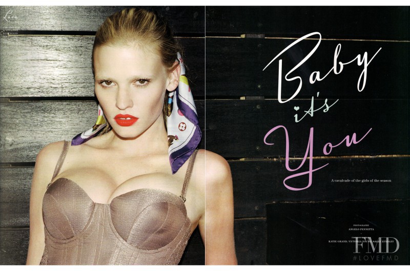 Lara Stone featured in Baby It\'s You, September 2010