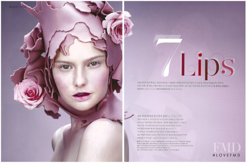 Anna Emilia Saari featured in 7 Lips, April 2013