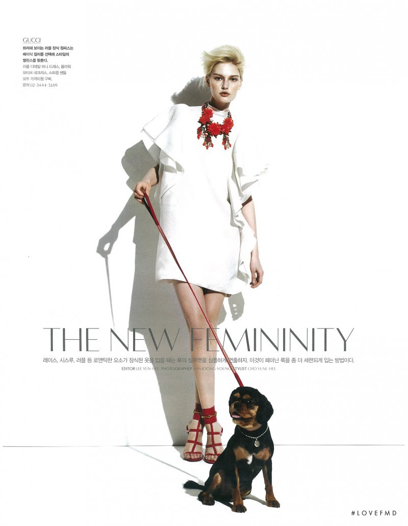 Anna Emilia Saari featured in The New Femininity, April 2013