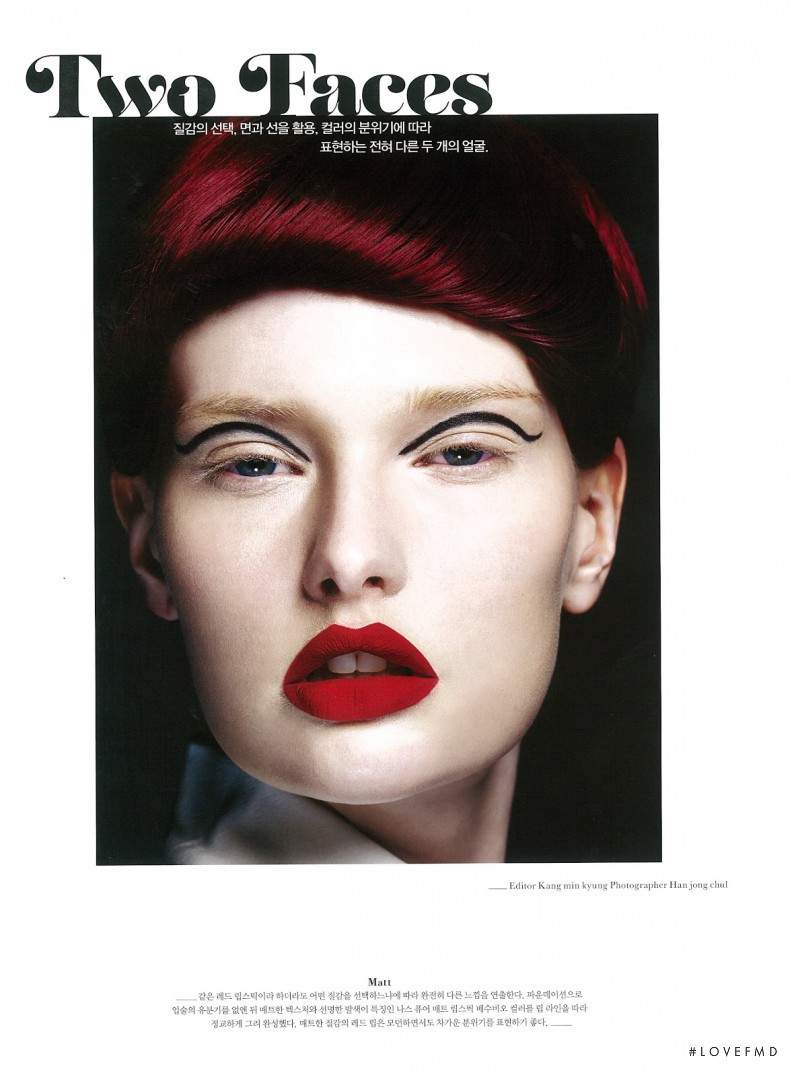 Anna Emilia Saari featured in Two Faces, April 2013