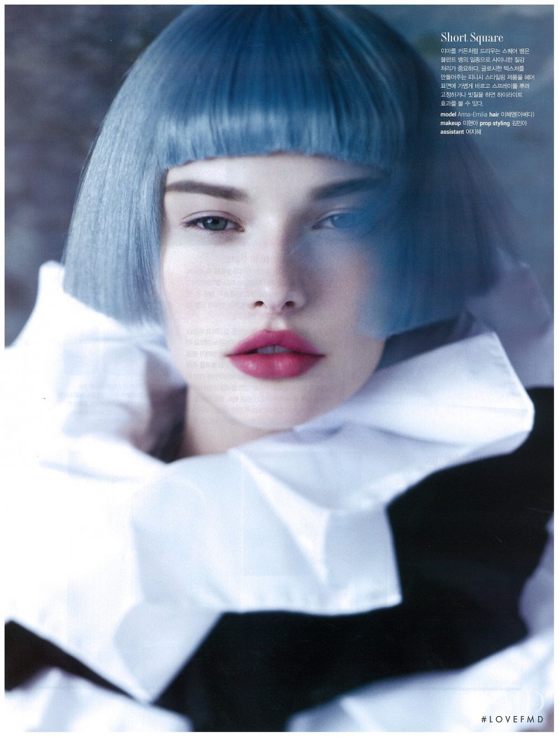 Anna Emilia Saari featured in Beauty, April 2013