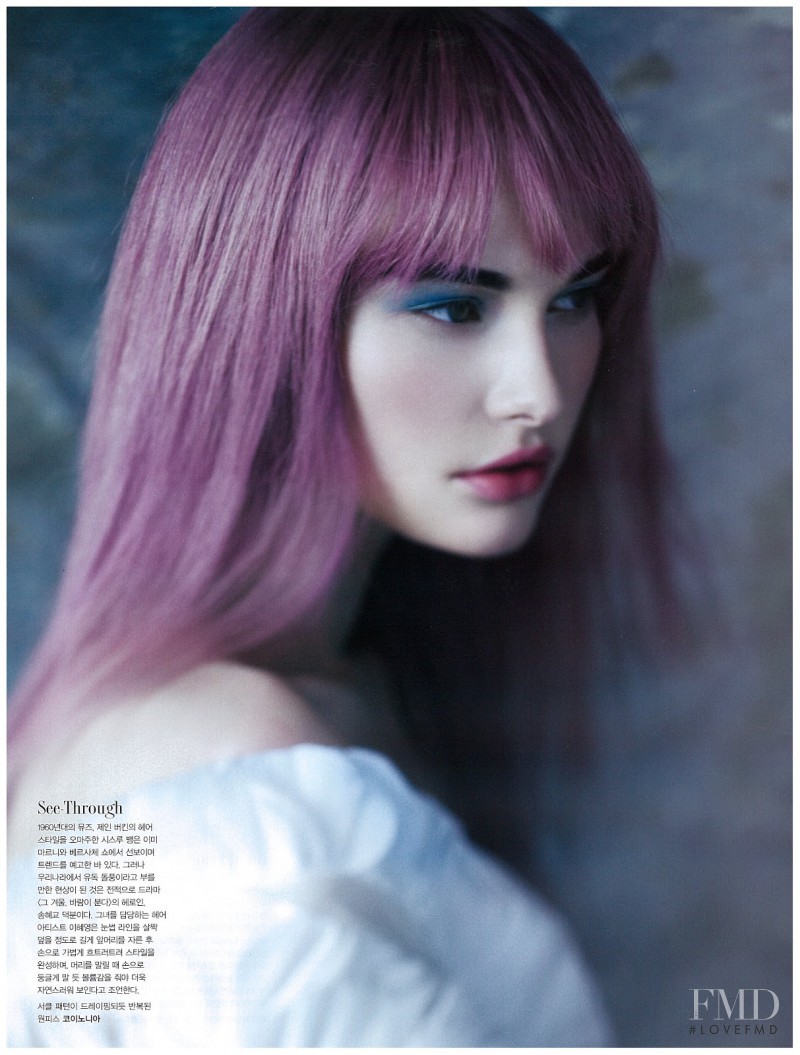 Anna Emilia Saari featured in Beauty, April 2013