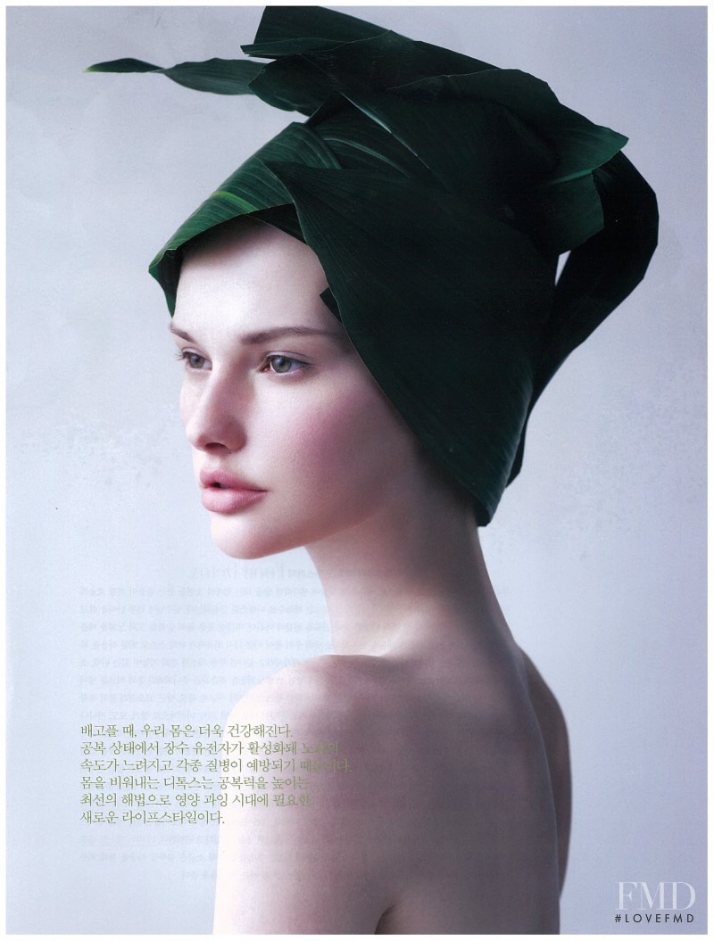 Anna Emilia Saari featured in Beauty, April 2013