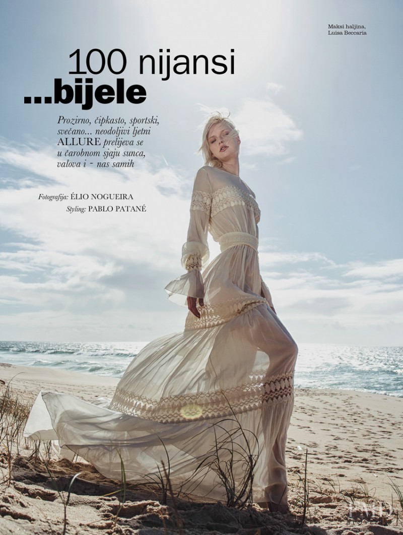 Anna Emilia Saari featured in 100 nijansi ... bijele, August 2016