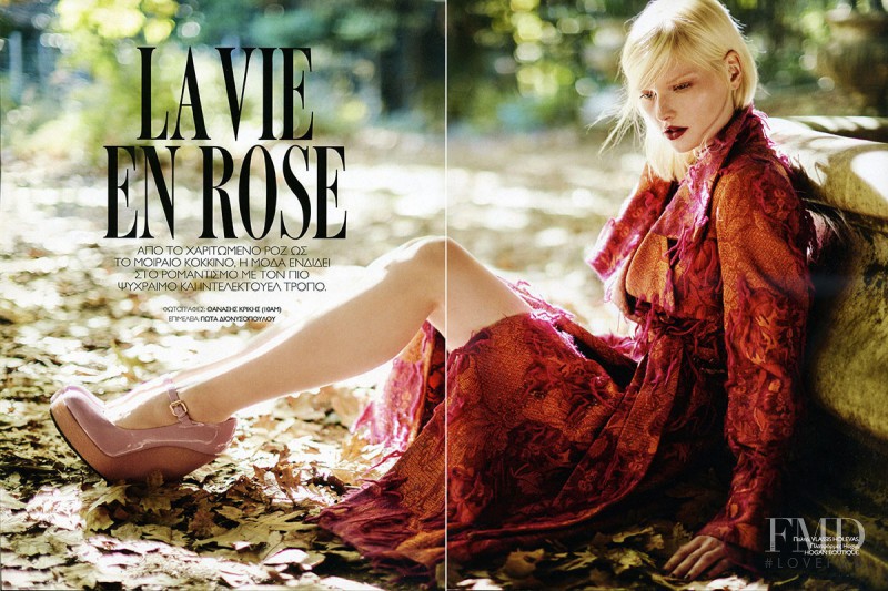 Anna Emilia Saari featured in La Vie En Rose, February 2016