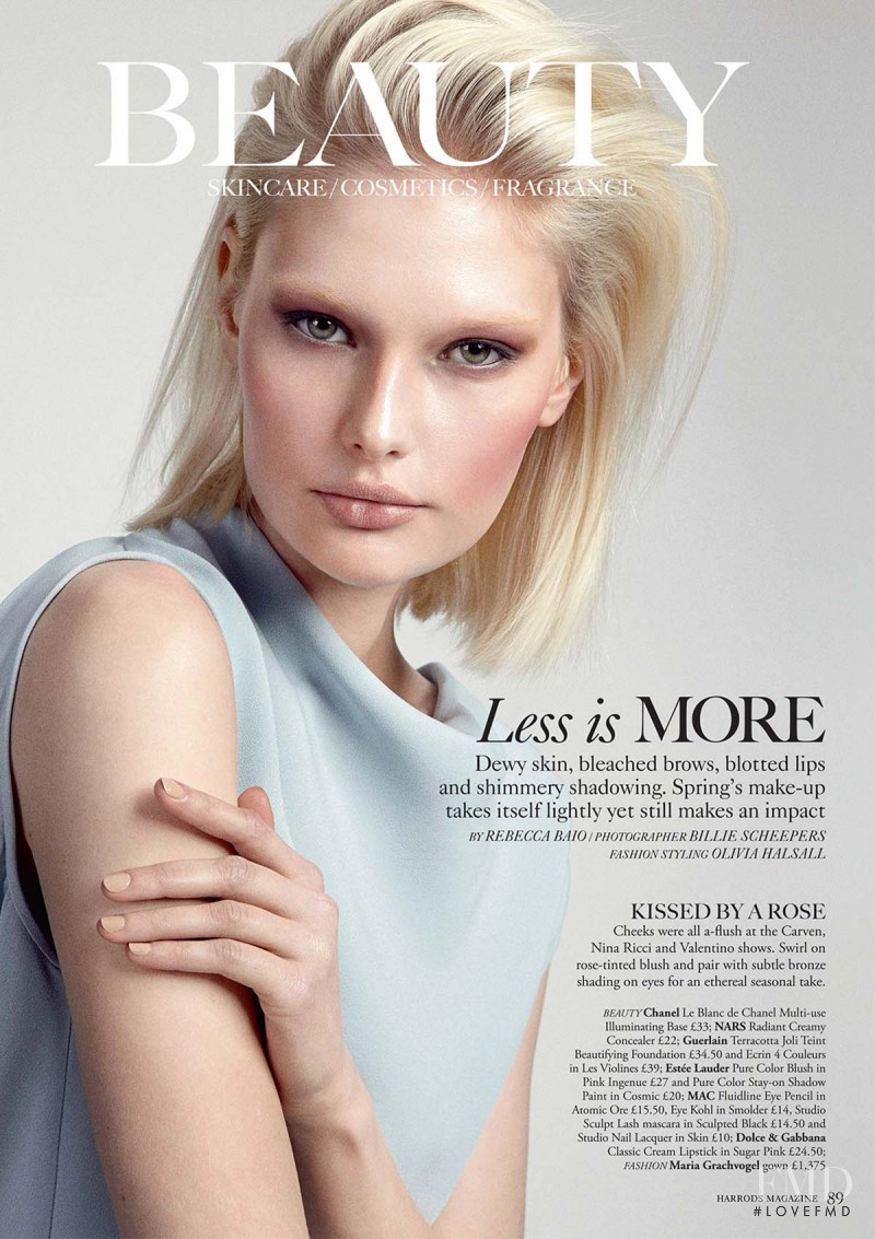 Anna Emilia Saari featured in Less is More, April 2015