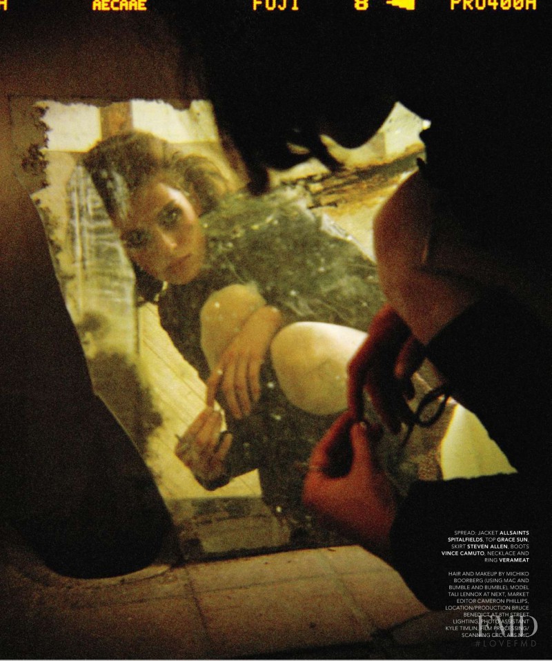 Tali Lennox featured in We Turn In The Night, Consumed By Fire, September 2010