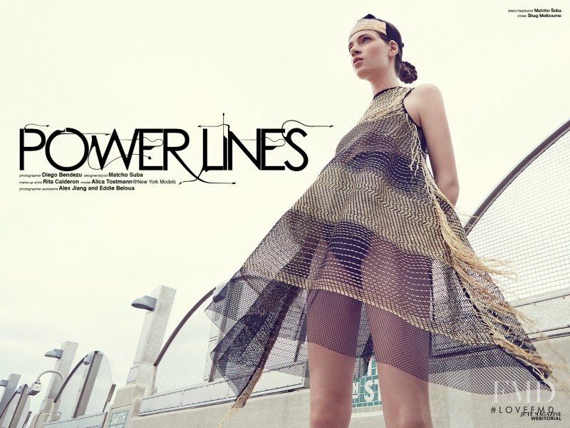 Alicia Tostmann featured in Power Lines, October 2015