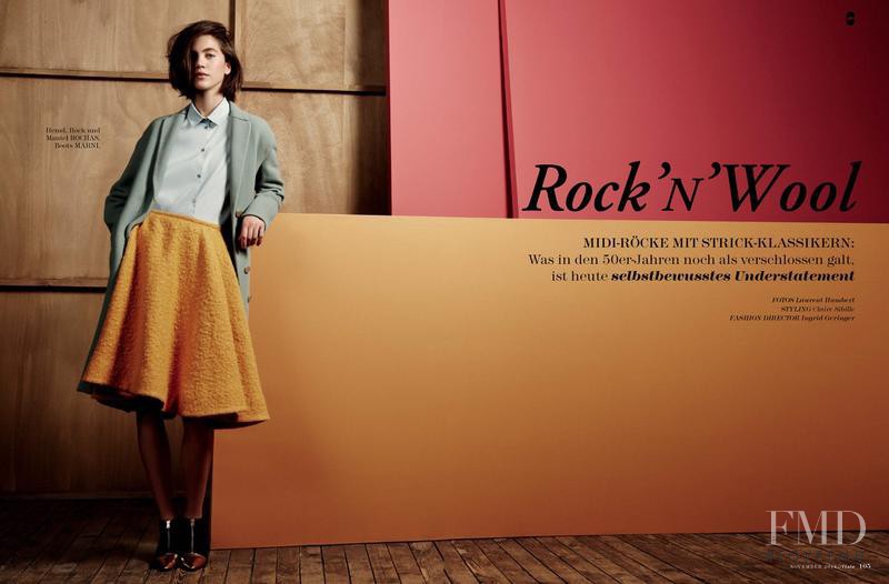 Georgia Graham featured in Rock \'n\' Wool, November 2014