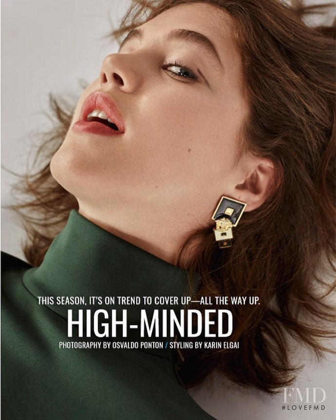 Georgia Graham featured in High Minded, September 2016