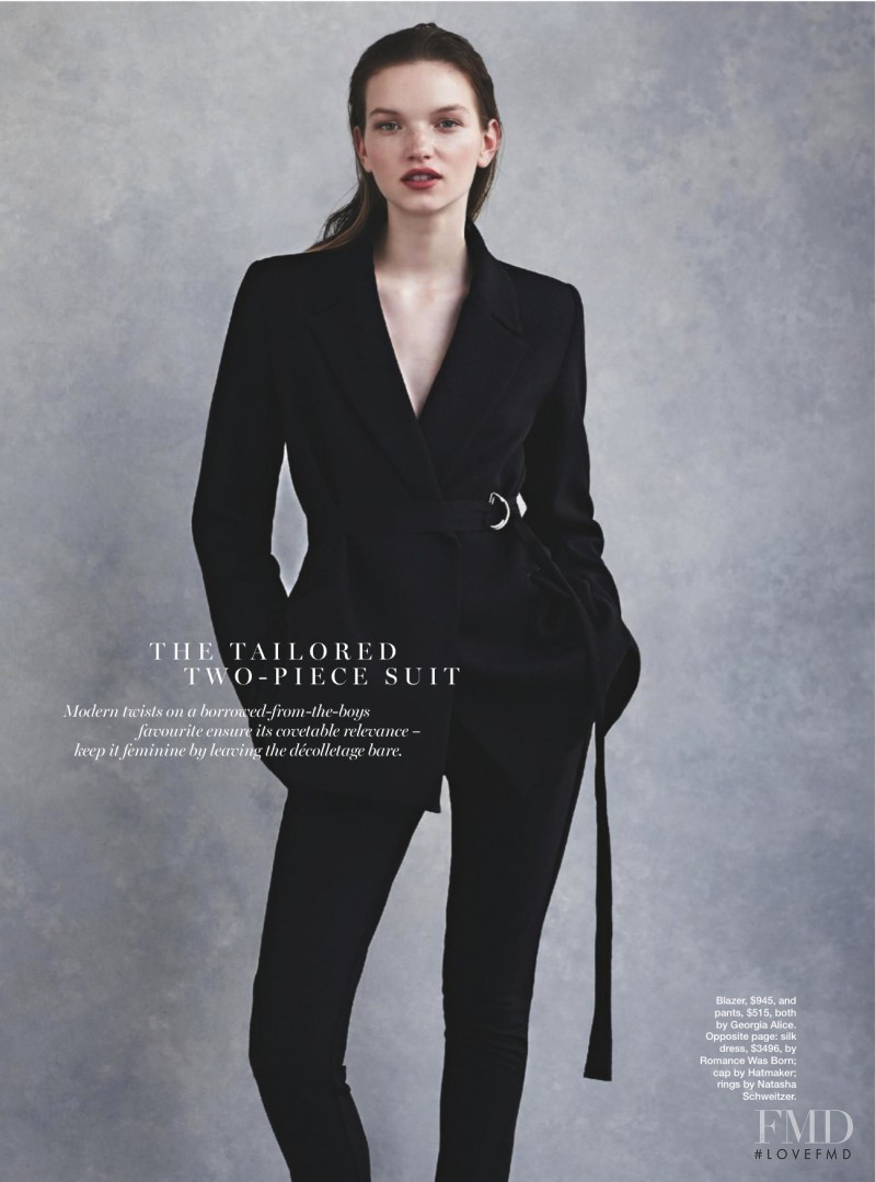 Eva Klimkova featured in Wardrobe Revolution, September 2016