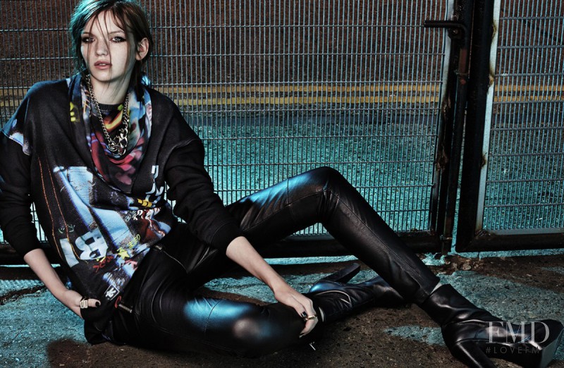 Eva Klimkova featured in MCQ AW14, September 2014