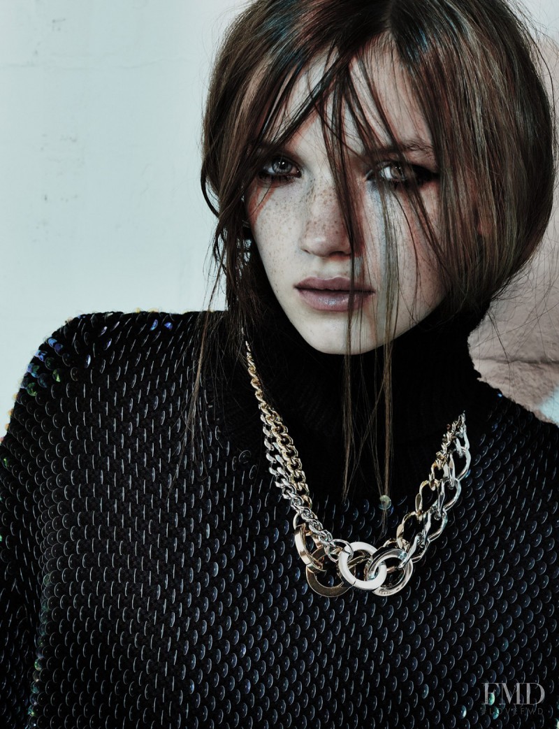 Eva Klimkova featured in MCQ AW14, September 2014