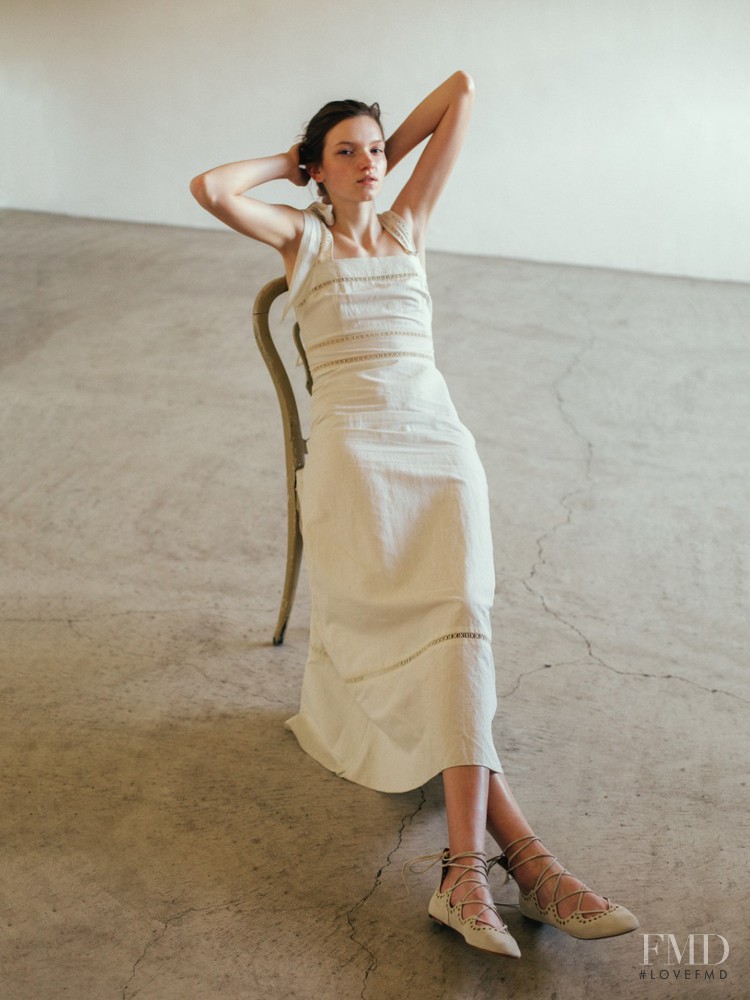 Eva Klimkova featured in Innoncent White, April 2016