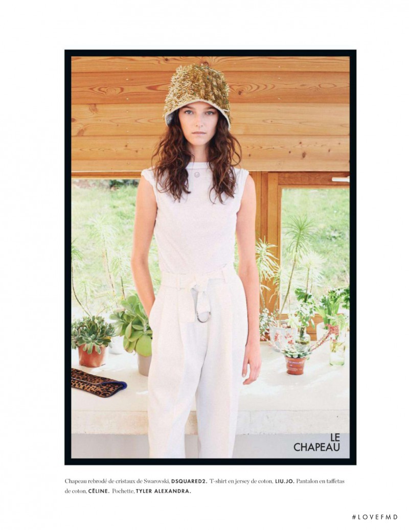 Stephanie Joy Field featured in Une Piece D\'or, April 2014