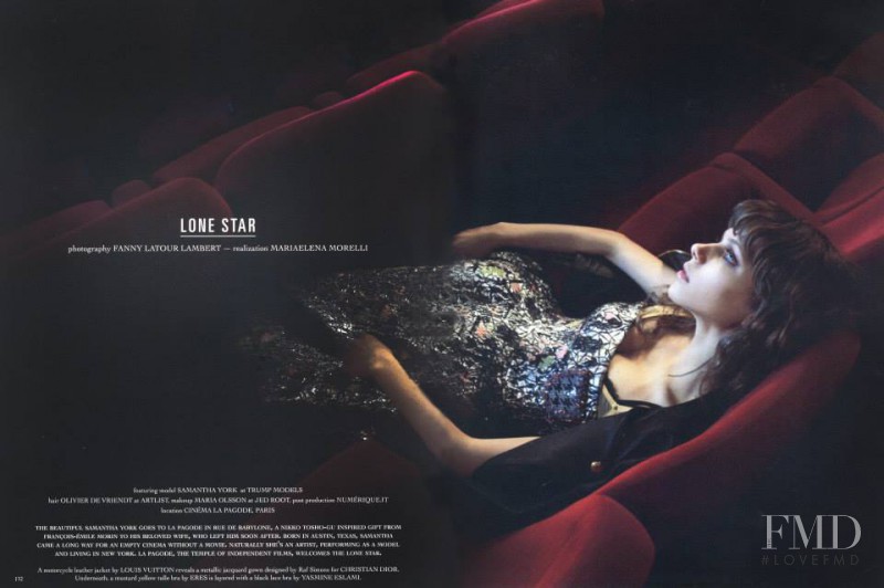 Samantha York featured in Lone Star, February 2014