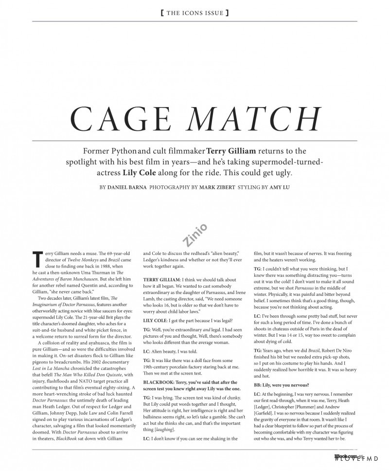 Cage Match, November 2009