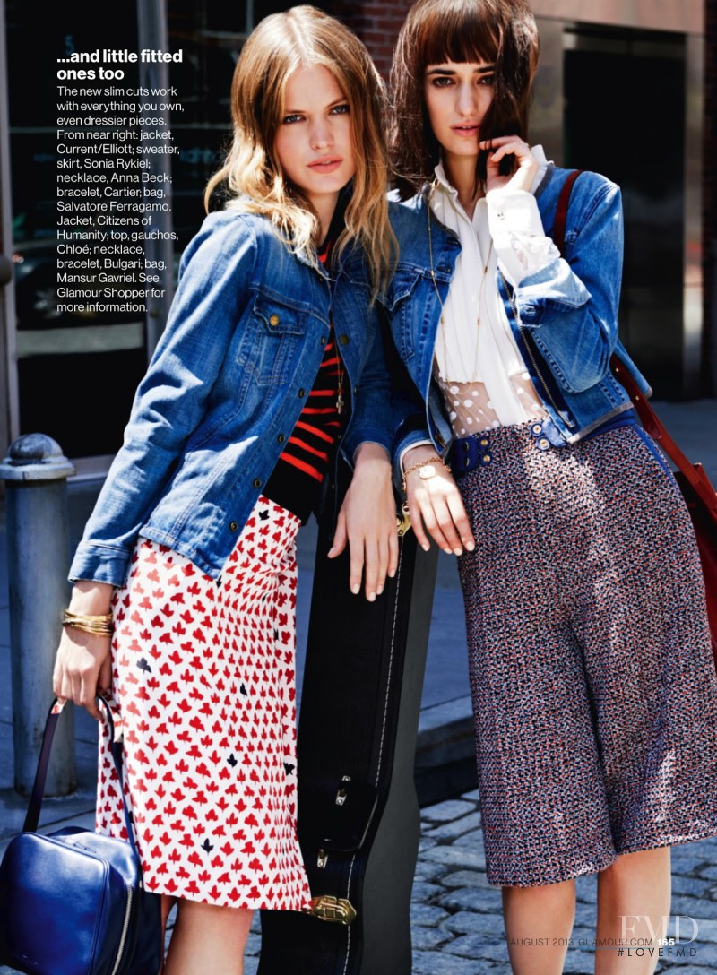 Yulia Vasiltsova featured in Daily Dose of Denim, August 2013