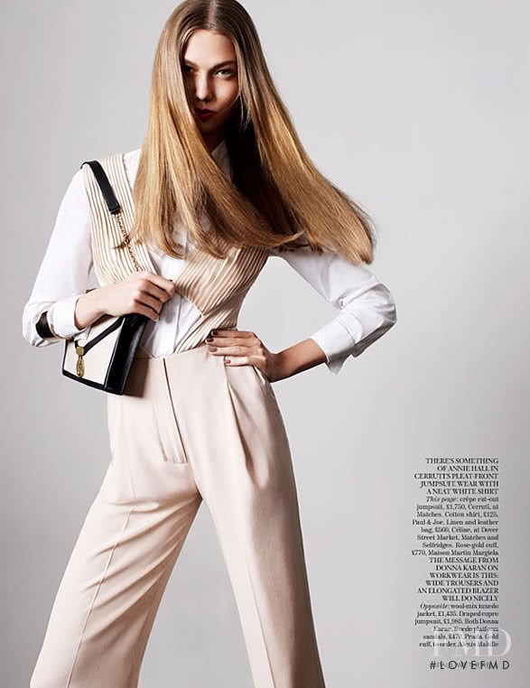 Karlie Kloss featured in Tall Order, January 2011