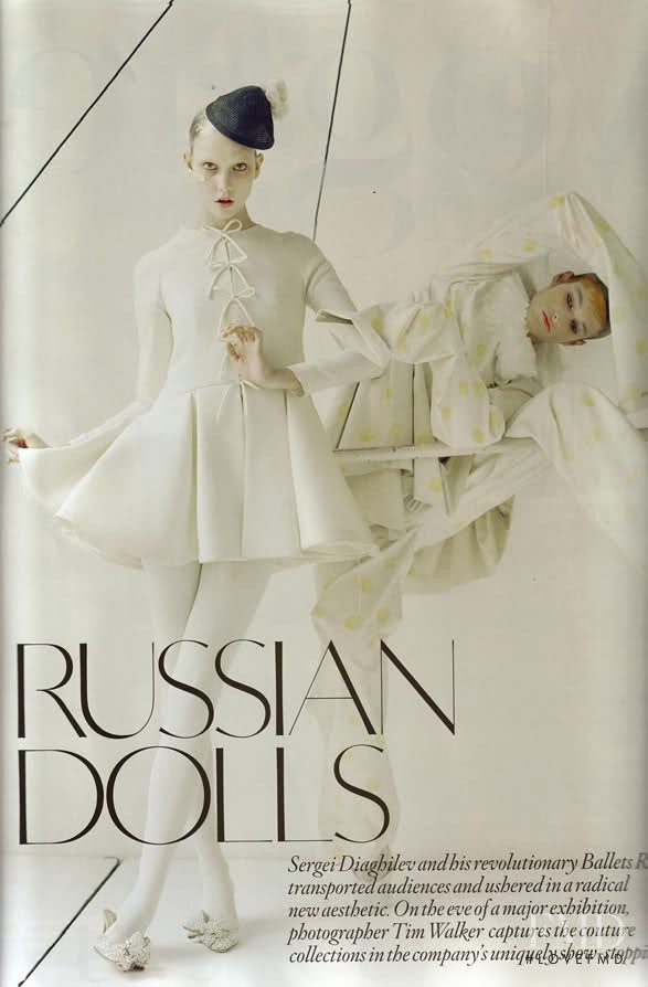 Karlie Kloss featured in Russian Dolls, October 2010