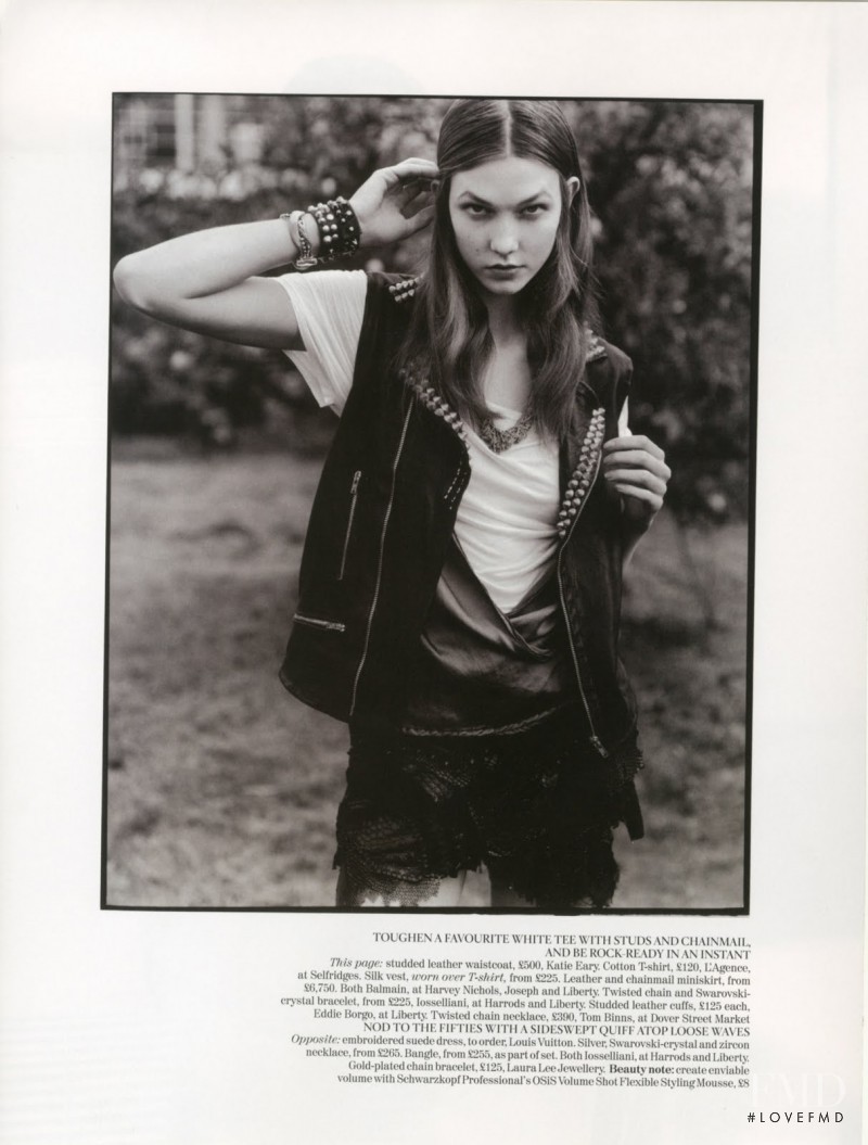 Karlie Kloss featured in Born in the USA, May 2010