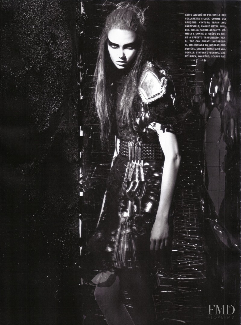 Karlie Kloss featured in Magnificent excess, March 2009