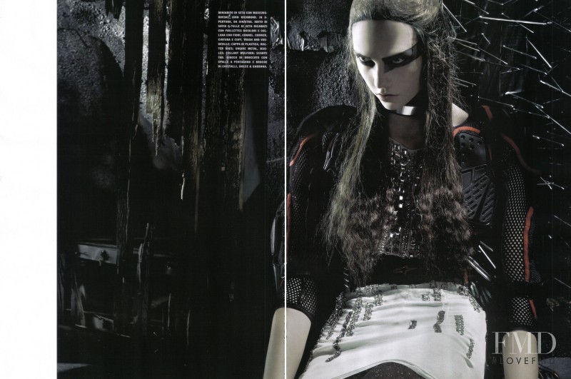 Karlie Kloss featured in Magnificent excess, March 2009