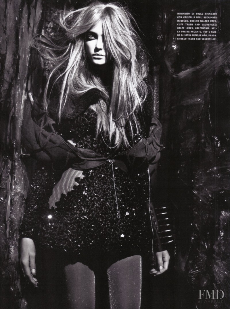 Sigrid Agren featured in Magnificent excess, March 2009