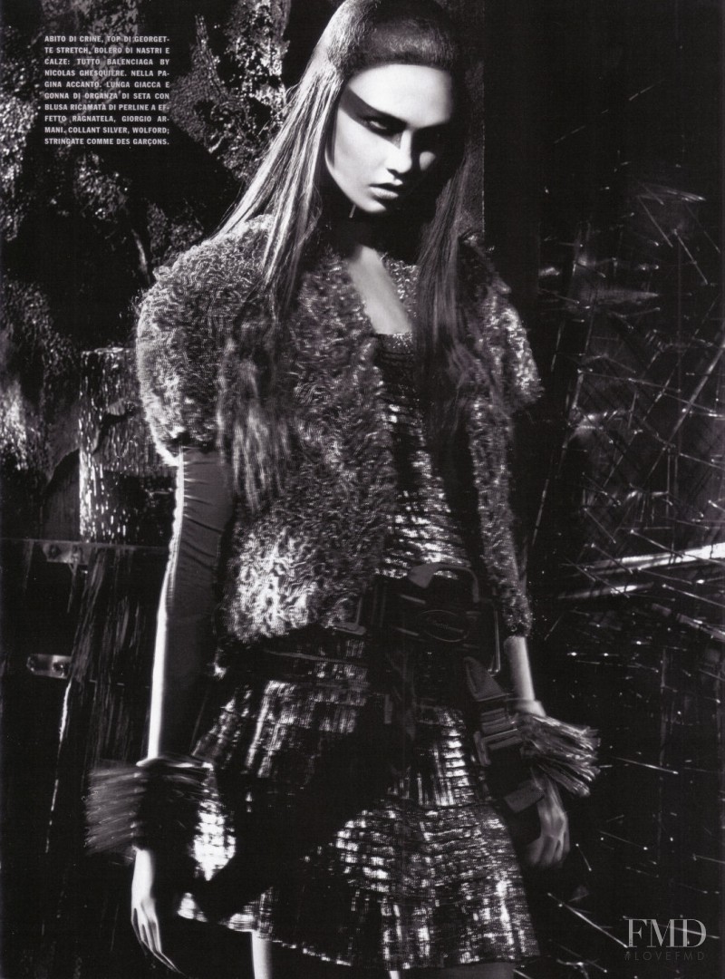 Karlie Kloss featured in Magnificent excess, March 2009