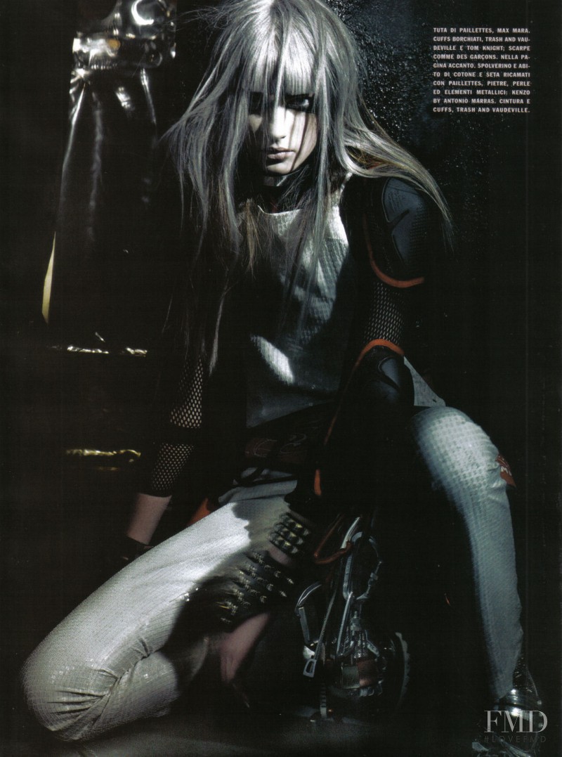 Sigrid Agren featured in Magnificent excess, March 2009