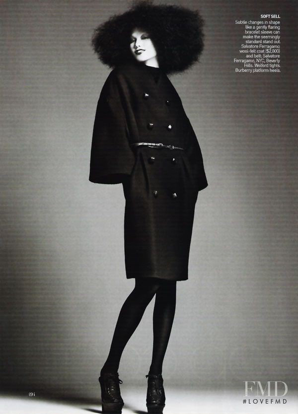 Karlie Kloss featured in Top Coats, September 2009