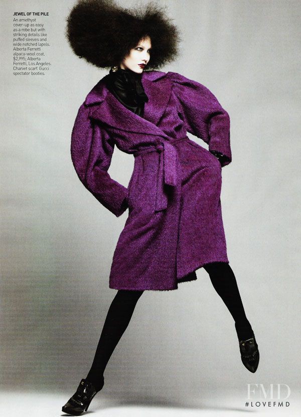 Karlie Kloss featured in Top Coats, September 2009