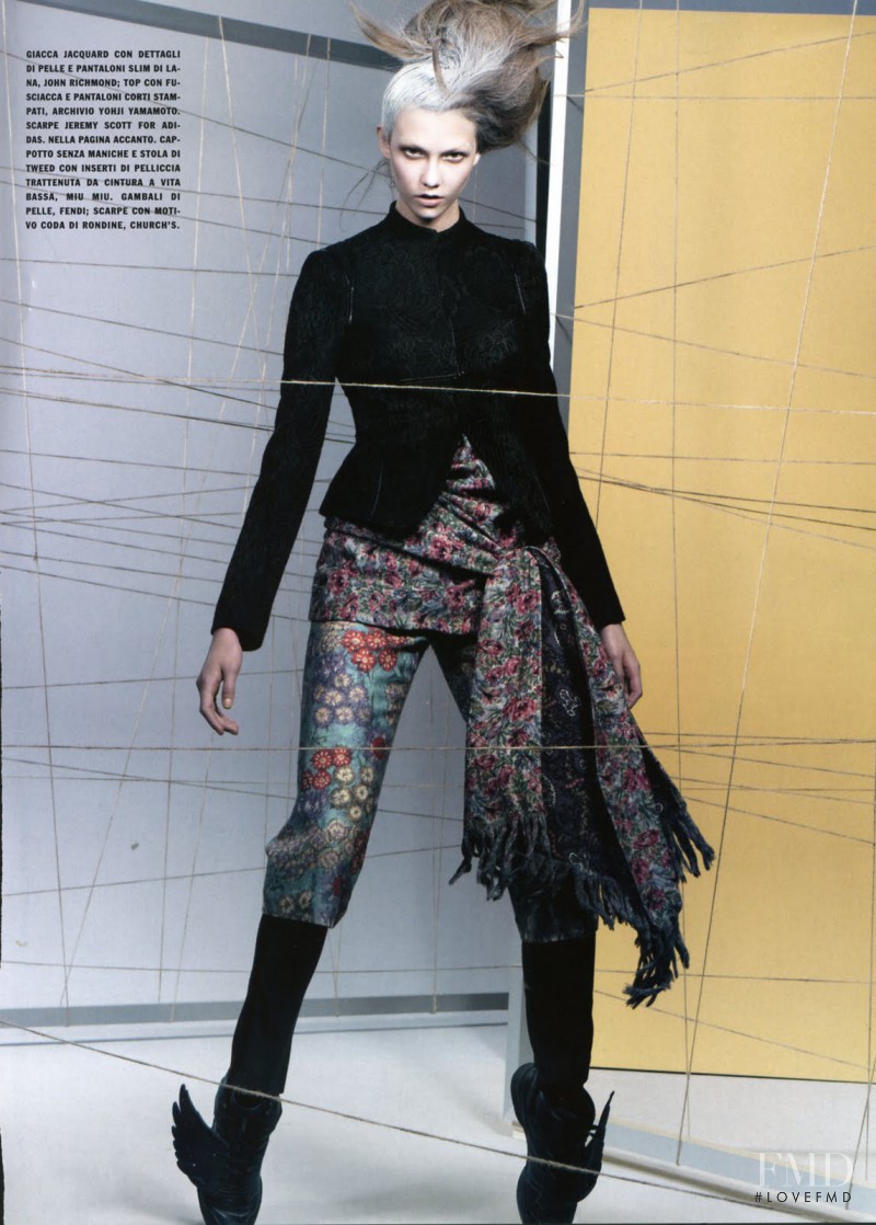 Karlie Kloss featured in The now Guidelines, September 2009
