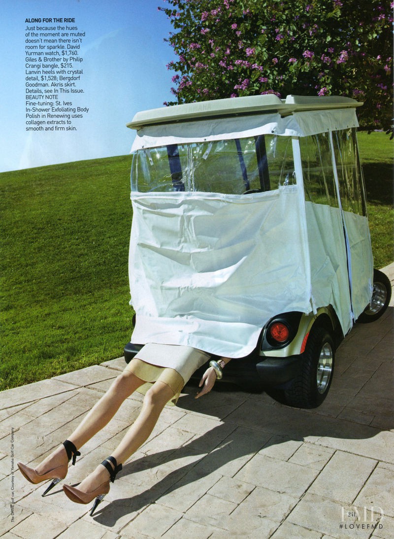 Karlie Kloss featured in Laid Bare, April 2009