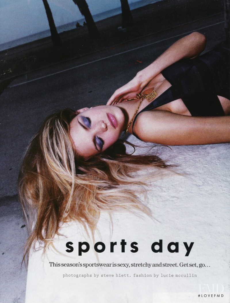 Erin Heatherton featured in Sports Day, April 2007