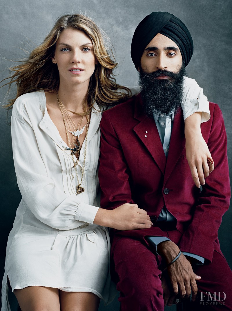 Angela Lindvall featured in 6th Annual CFDA/Vogue Fashion Fund: Top Ten, November 2009