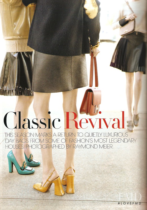 Karlie Kloss featured in Classic Revival, August 2010