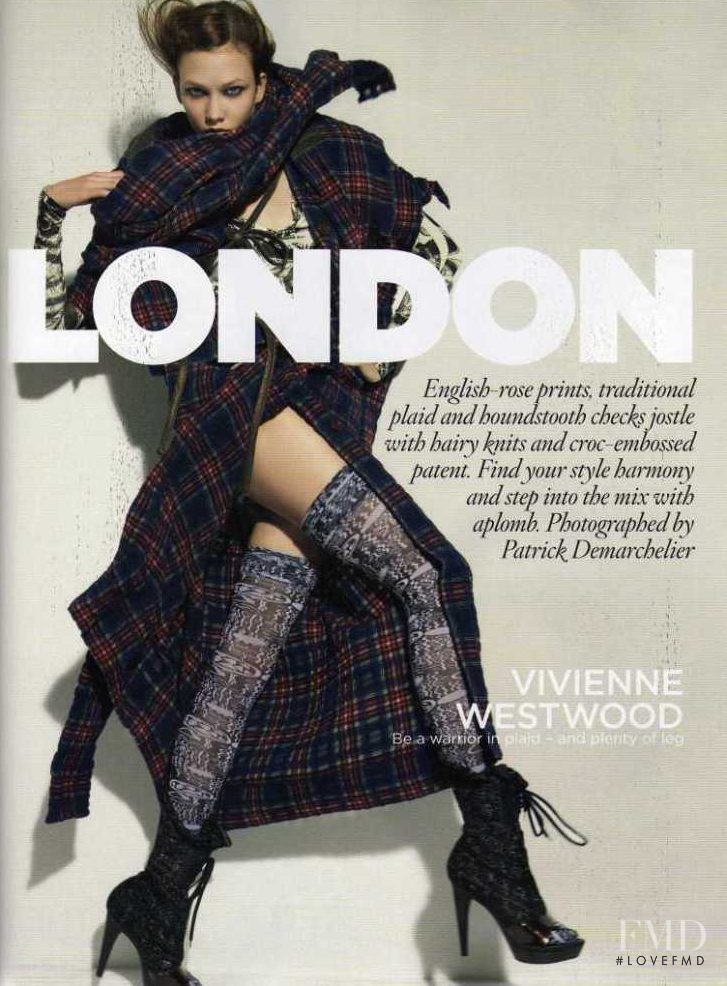 Karlie Kloss featured in London, August 2009