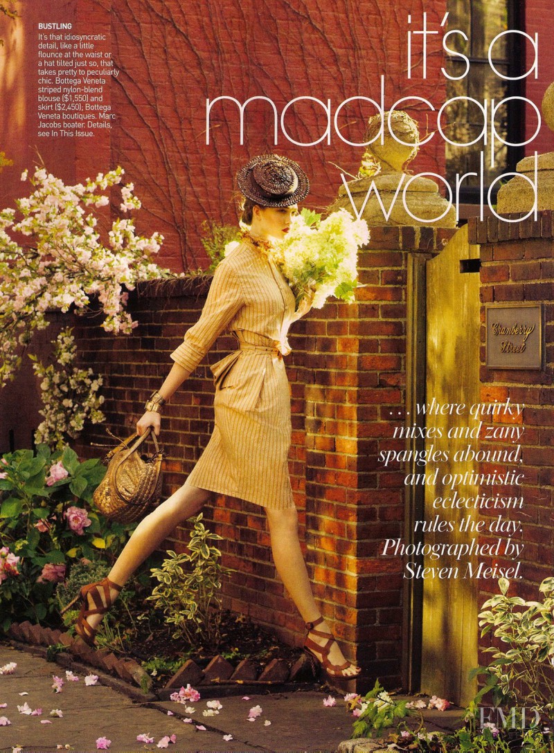 Karlie Kloss featured in It\'s a Madcap World, February 2009