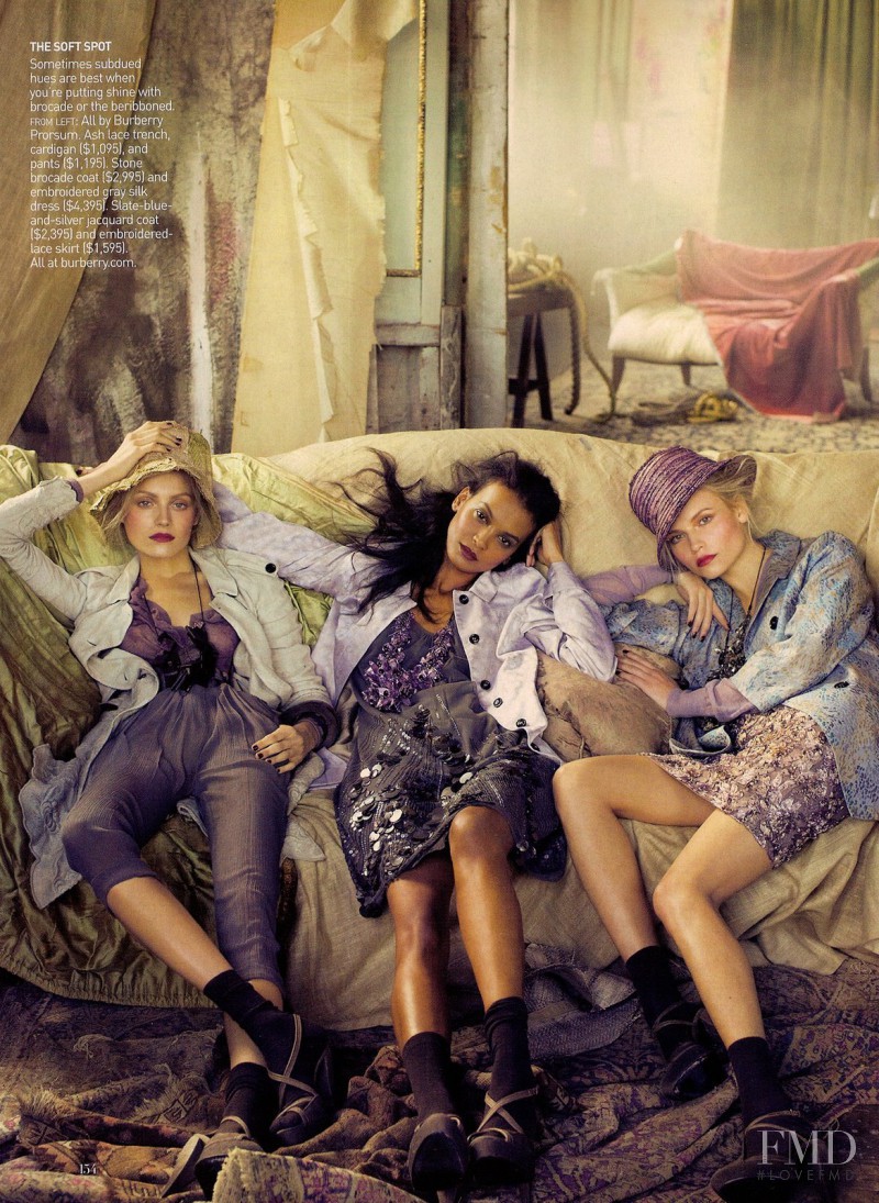 Liya Kebede featured in It\'s a Madcap World, February 2009