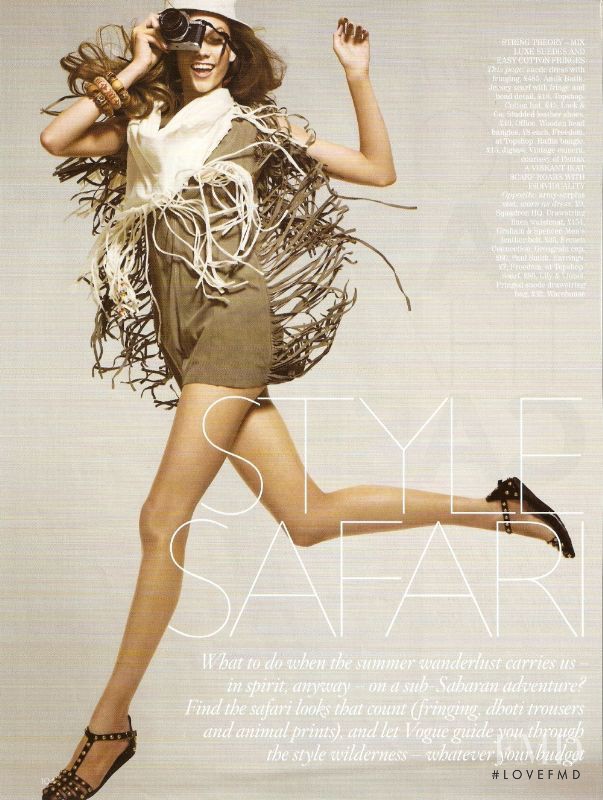 Karlie Kloss featured in the return of ... More Dash Than Cash, April 2009